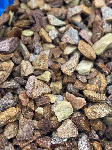 Златолит персиковый декоративная каменная крошка купить в Арамиле