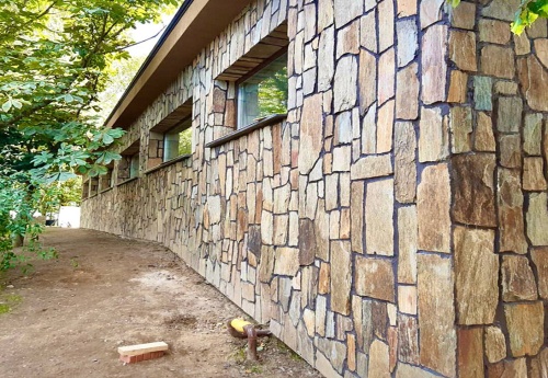 Плитняк кора дерева для цоколя, отмостки купить в Арамиле