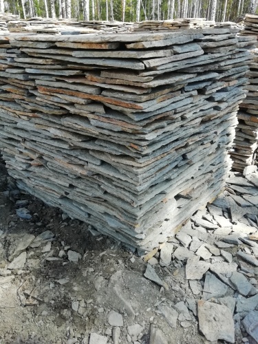 Плитняк златолит Уральский для цоколя, отмостки купить в Арамиле