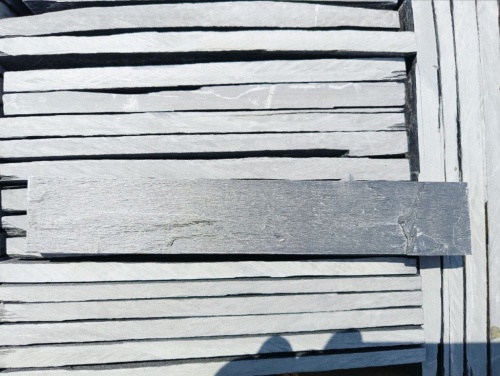 Плитка чёрная из натурального камня фасадная 30 см * 5 см, толщина 7 мм -30 мм купить в Арамиле